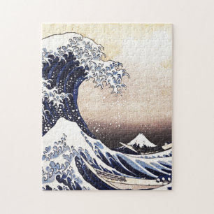 Die große Welle vor Kanagawa Vintage Japanische Ku Puzzle