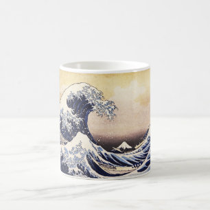 Die große Welle vor Kanagawa Vintage-Japanische Ku Tasse