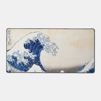 Die große Welle vor Kanagawa - Vintages Japanisch Schreibtischunterlage