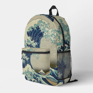 Die große Welle vor Kanagawa von Hokusai Bedruckter Rucksack