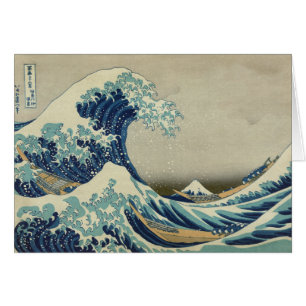 Die große Welle weg von Kanagawa
