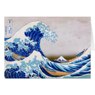 Die große Welle weg von Kanagawa, Hokusai