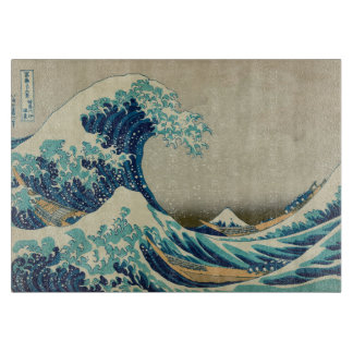 Die große Welle weg von Kanagawa Schneidebrett