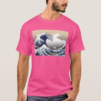 Die große Welle weg von Kanagawa-Shirt