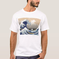 Die große Welle weg von Kanagawa