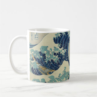 Die große Welle weg von Kanagawa Tasse