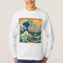 Die Große Welle, Welle von Kanagawa v2 T-Shirt