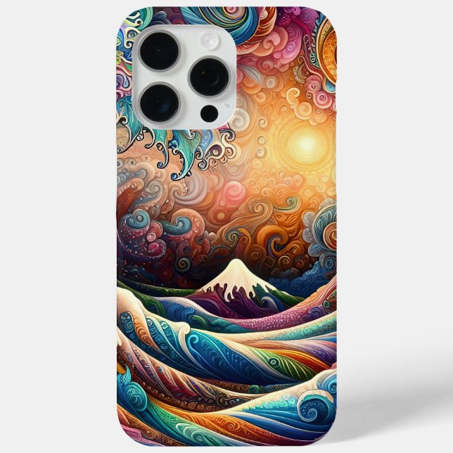 Die große Welle, Welle von Kanagawa v3 Case-Mate iPhone Hülle (Rückseite)