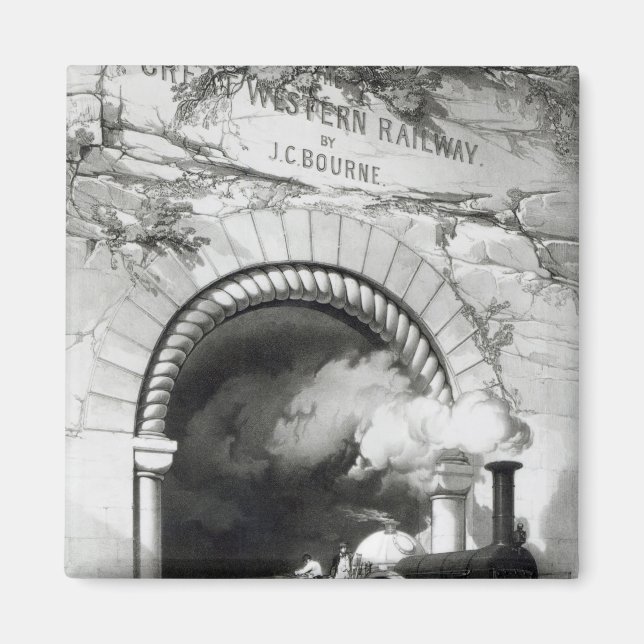 Die Große Western-Bahn, 1846 Magnet (Vorne)