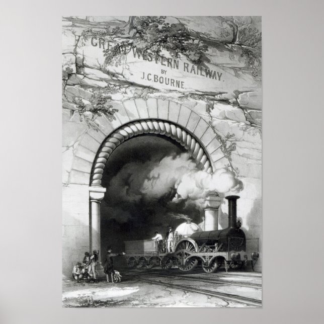 Die Große Western-Bahn, 1846 Poster (Vorne)