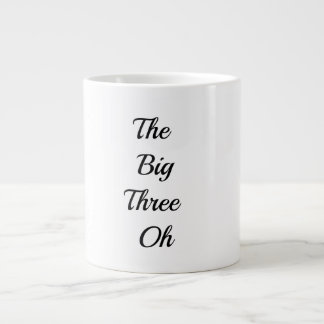 Die großen Drei Null - Alles Gute zum 30. Geburtst Jumbo-Tasse