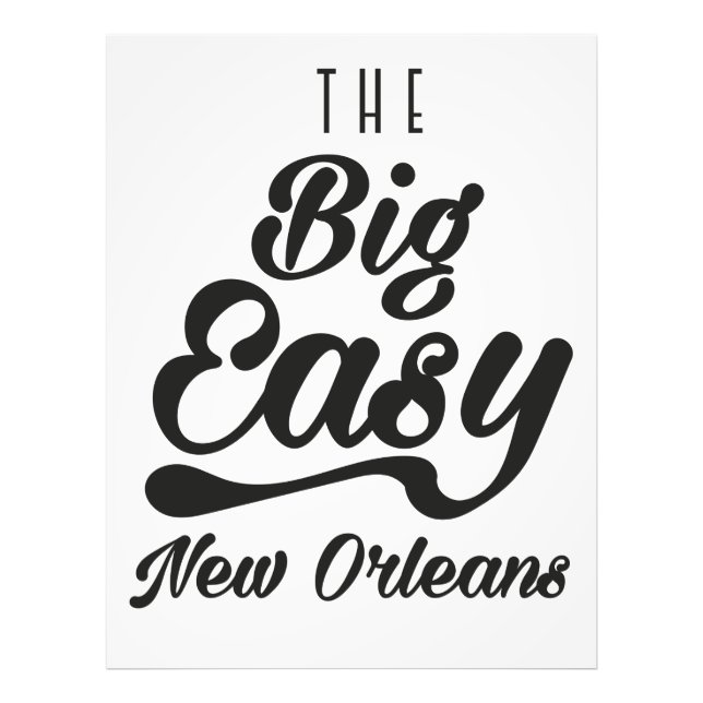 Die großen, einfachen New Orleans Fotodruck (Vorne)