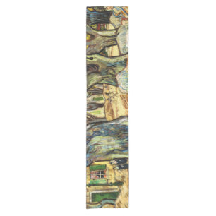 Die großen Flugzeug von Vincent Van Gogh Kurzer Tischläufer