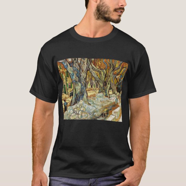 Die großen Flugzeug von Vincent Van Gogh T-Shirt (Vorderseite)