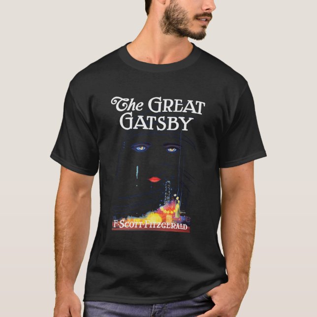 Die großen Gatsby des Great Gatsby Blue Small T-Shirt (Vorderseite)