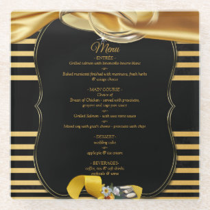 Die großen Gatsby-Untersetzer Glasuntersetzer