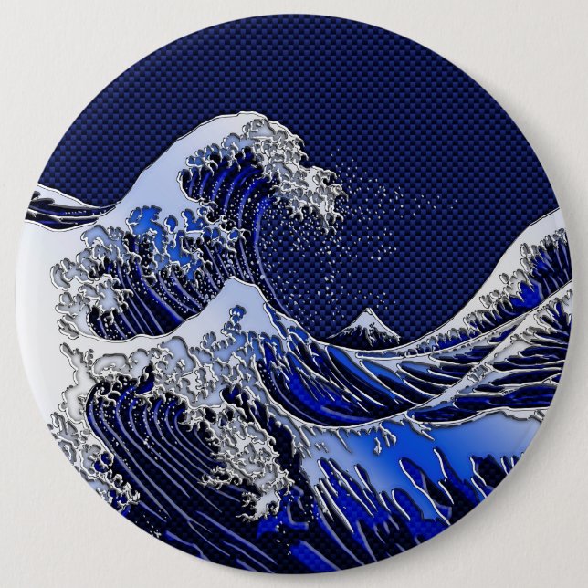 Die großen Hokusai Button (Vorderseite)