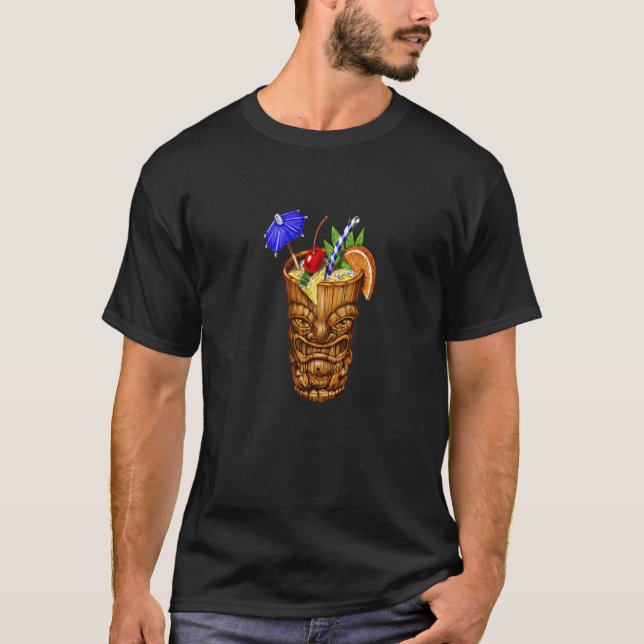 Die großen Kahuna Tiki T-Shirt (Vorderseite)