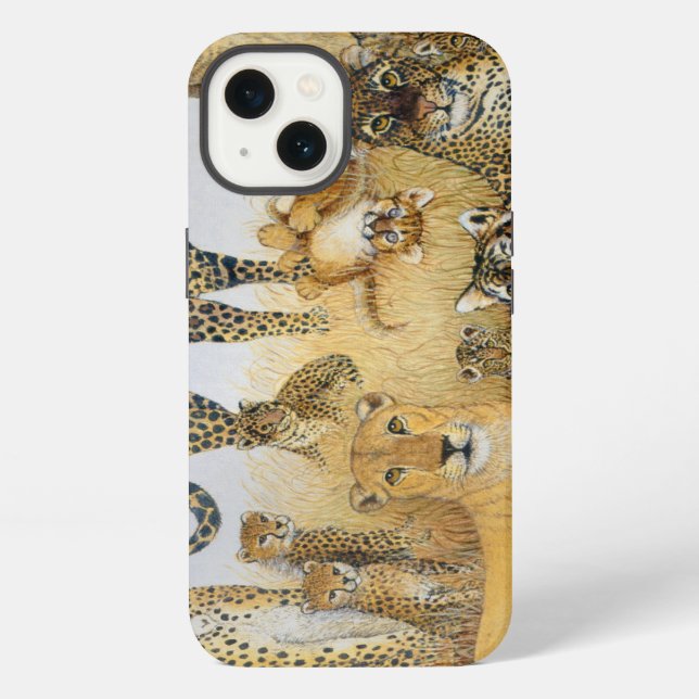 Die Großen Katzen iPhone Hülle (Rückseite)