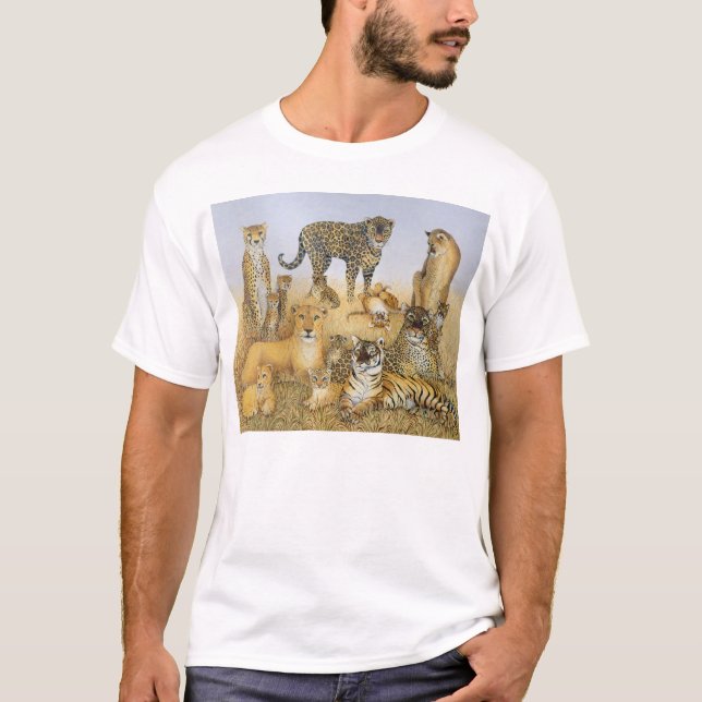 Die großen Katzen T-Shirt (Vorderseite)