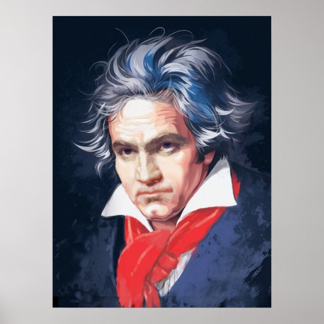 Die großen Komponisten: Beethoven Poster (Vorne)