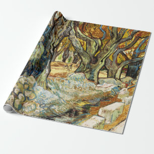 Die großen Platanen von Vincent Van Gogh Geschenkpapier