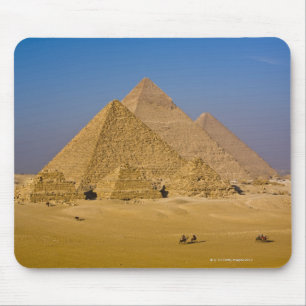 Die großen Pyramiden von Giseh, Ägypten Mousepad
