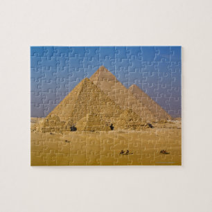 Die großen Pyramiden von Gizeh, Ägypten Puzzle