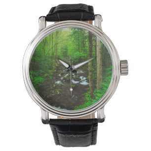 Die großen, rauchigen Berge Armbanduhr