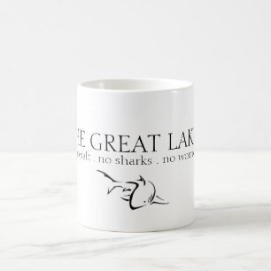 Die großen Seen Kaffeetasse
