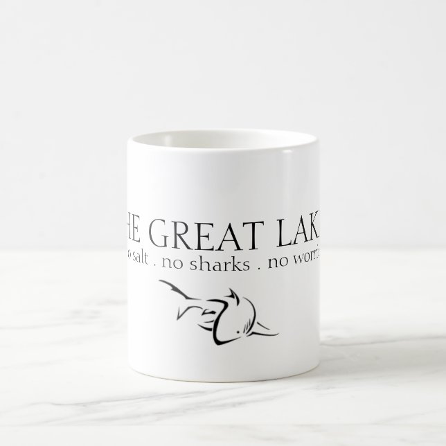 Die großen Seen Kaffeetasse (Mittel)