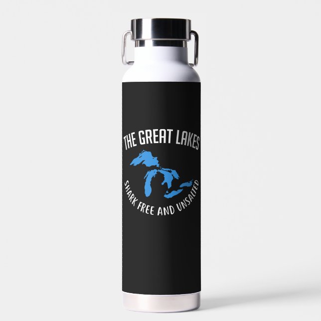 Die großen Seen Trinkflasche (Vorne)