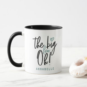 Die großen vier oh! 40. Geburtstagsgeschenk Gastg Tasse