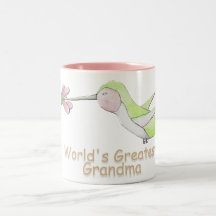 Die Großmutter-Kolibri-Tasse der Welt bestste