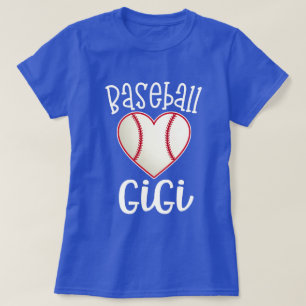 Die Großmutter-Spieltagesgeschenk Baseball Gigi T-Shirt