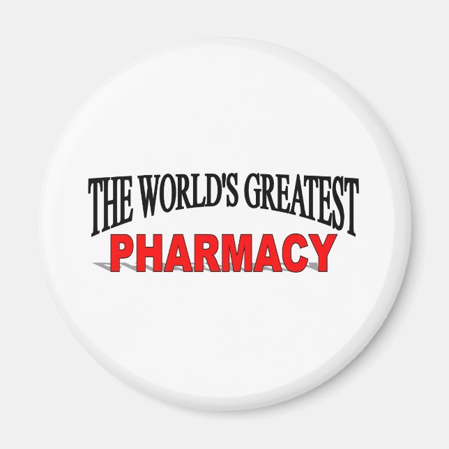 Die größte Apotheke der Welt Magnet (Vorne)