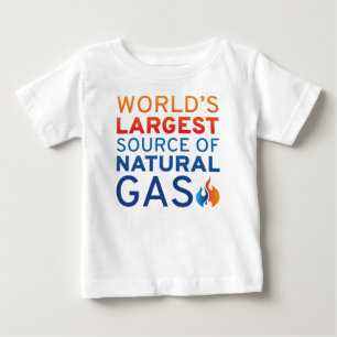 Die größte Erdgasquelle der Welt Baby T-shirt