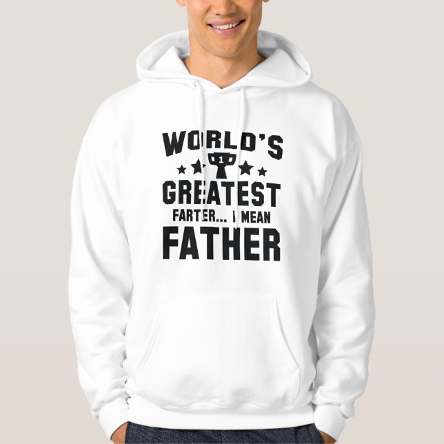 Die größte Farter der Welt Hoodie (Vorderseite)