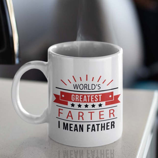 Die größte Farter der Welt Tasse (Von Creator hochgeladen)