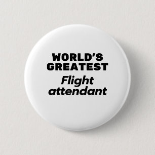 Die größte Flugbegleiterin der Welt Button