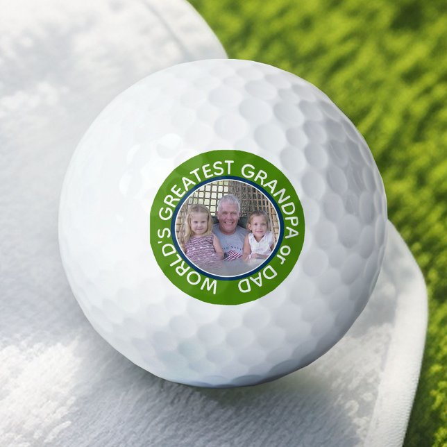 Die größte grandpa-Foto-Flotte der Welt für Vater Golfball (Custom Golf Ball)