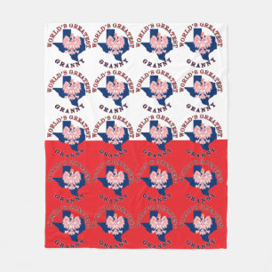 Die größte Großmutter der Welt Fleecedecke