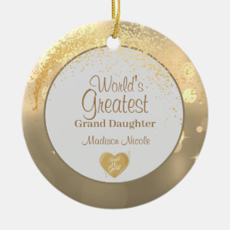 Die größte Großtochter der Welt - Weihnachten Keramik Ornament