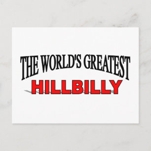 Die größte Hillbilly der Welt Postkarte