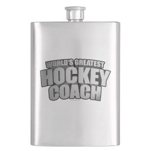 Die größte Hockey-Coach-Flasche der Welt Flachmann