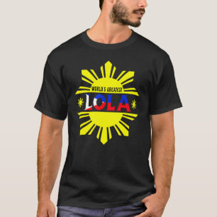 Die größte Lola Filipino Oma Filipina Gr T-Shirt