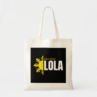Die größte Lola Filipino Oma Sun Philipp Tragetasche