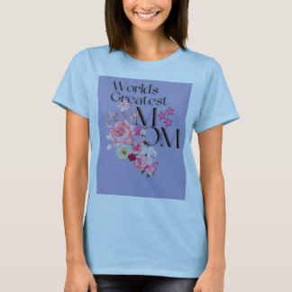 Die größte Mama Blumendesign der Welt T-Shirt