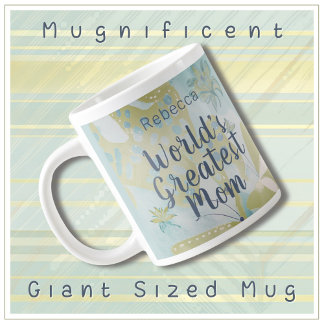 Die größte Mama der Welt für gemischte Medien Jumbo-Tasse