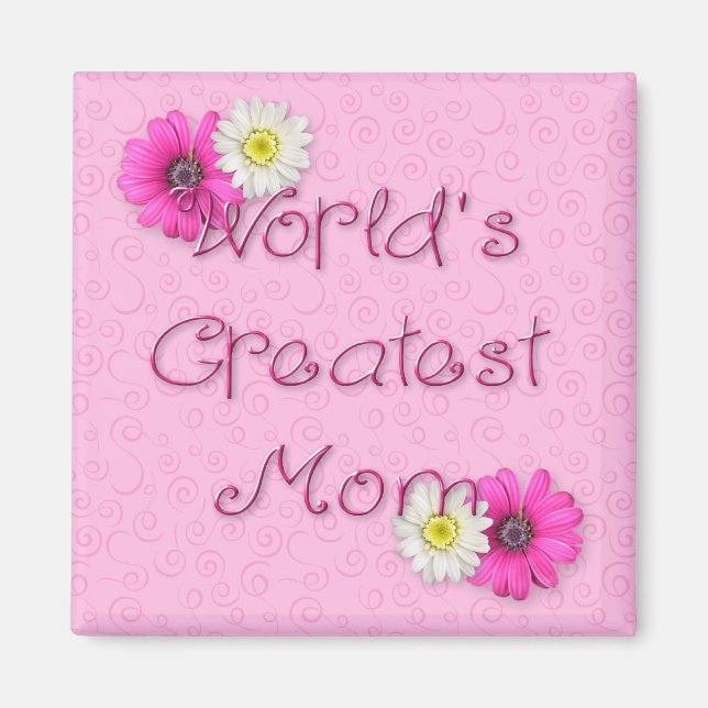Die größte Mama der Welt Magnet (Vorne)
